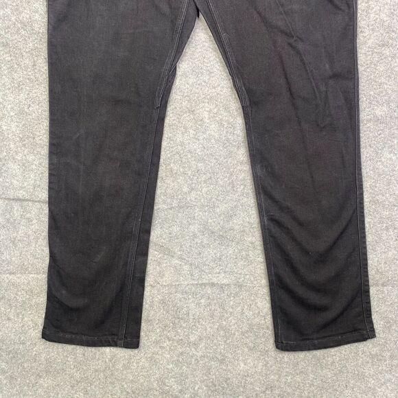DU/ER L2X Relaxed Fit Stretch Black Denim Jeans Men’s Size 32x30 - Picture 3 of 13